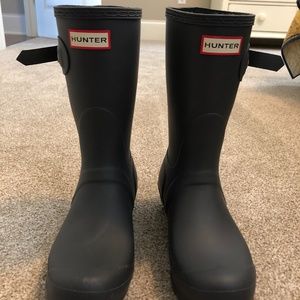 Hunter Original Short Women's Rainboots Navy